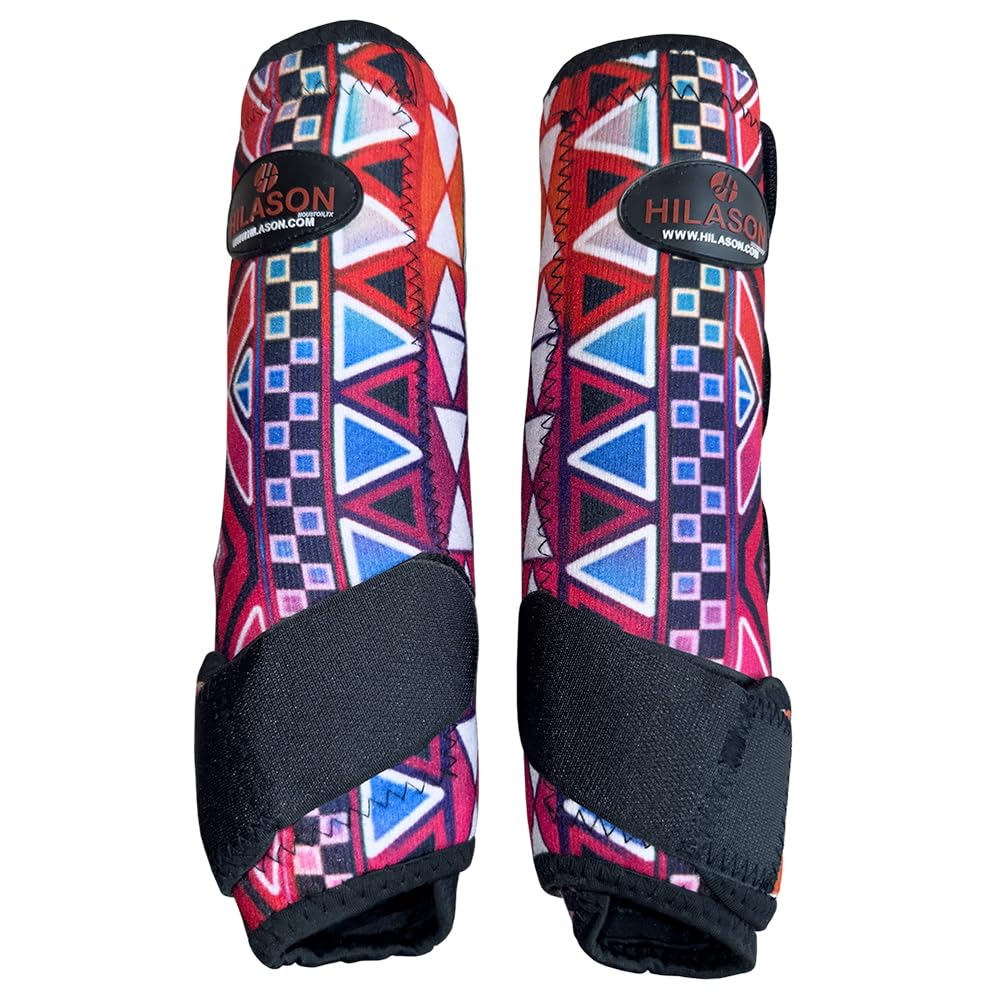 S Hilason Horse Medicine No Turn Bell Boots Sports Front Rear Hind Leg Protective
